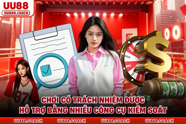 Chơi có trách nhiệm được hỗ trợ bằng nhiều công cụ kiểm soát Chơi có trách nhiệm được hỗ trợ bằng nhiều công cụ kiểm soát